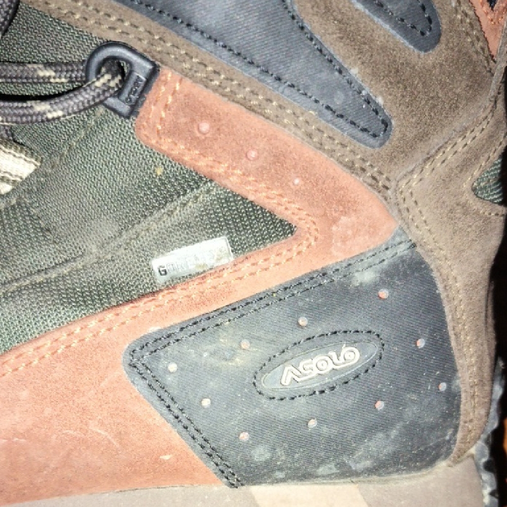 Asolo Men's Green and Brown Hiking Boots - Picture 7 of 7
